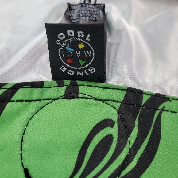 Maui & Sons Trunks Board Shorts Blue Green Size 38 - Picture 8 of 11